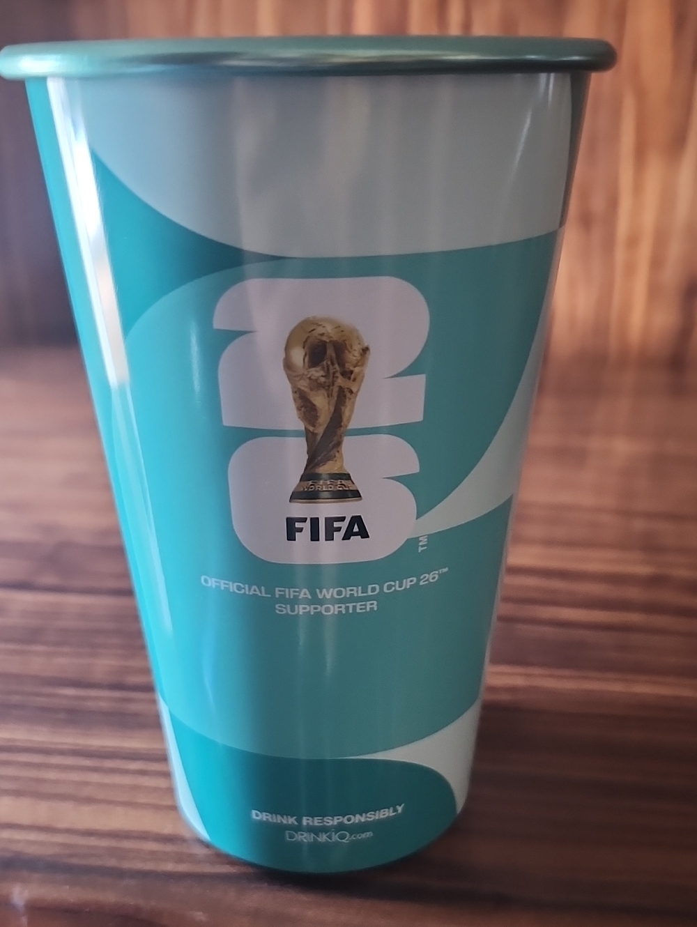 OFFICIAL Casamigos World Cup FIFA 2026 Turquoise Supporter Drink Cup